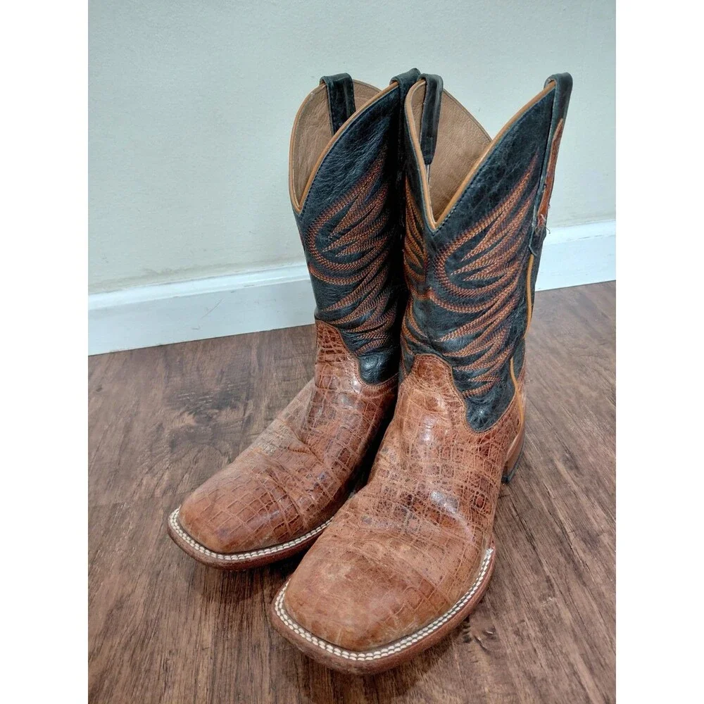Cody James BCJSP22L6 Men's  Western Performance Boots Brown Leather Men Sz 10.5D